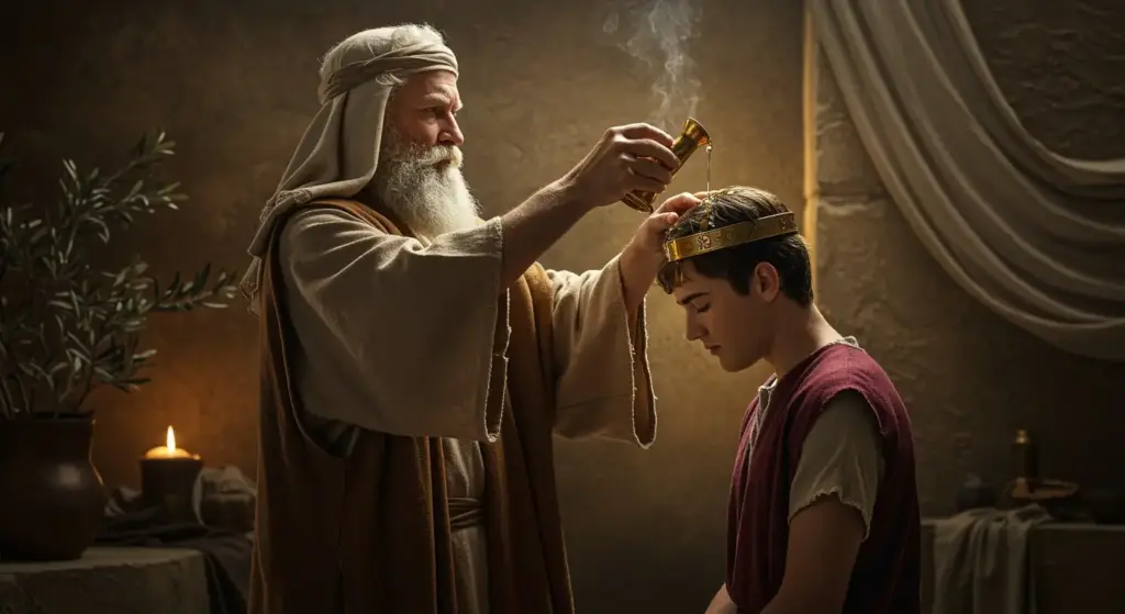 Anointing David