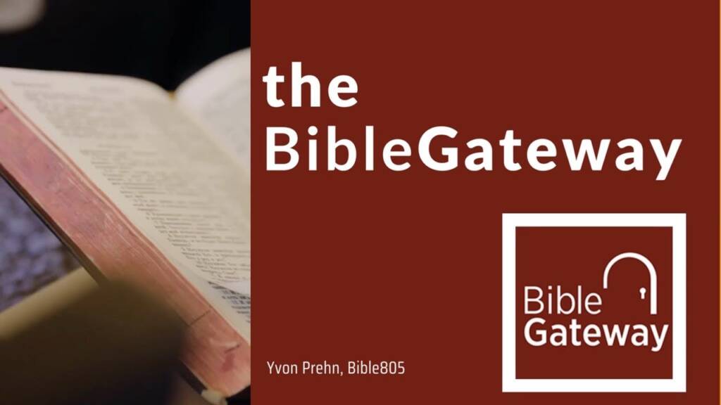 Bible gateway