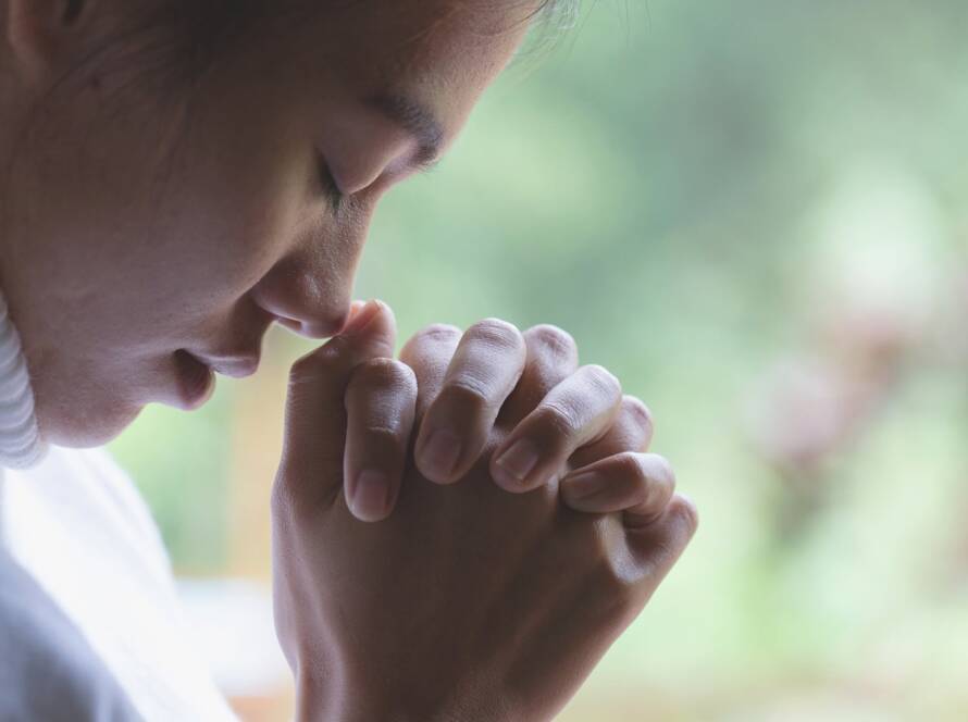 praying when you have no strenght